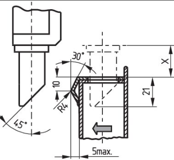 高精度施迈赛AV 20RX11 5U GB215门锁开关