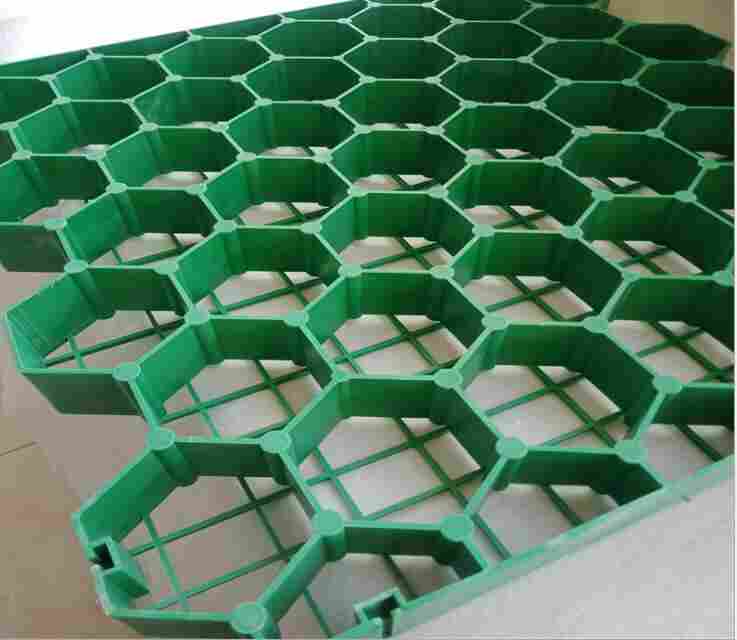 红河蒙自植草格停车场植草格