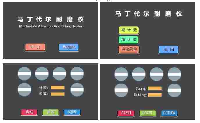 YG401E马丁代尔耐磨仪 耐磨测试仪 ASTM D4966