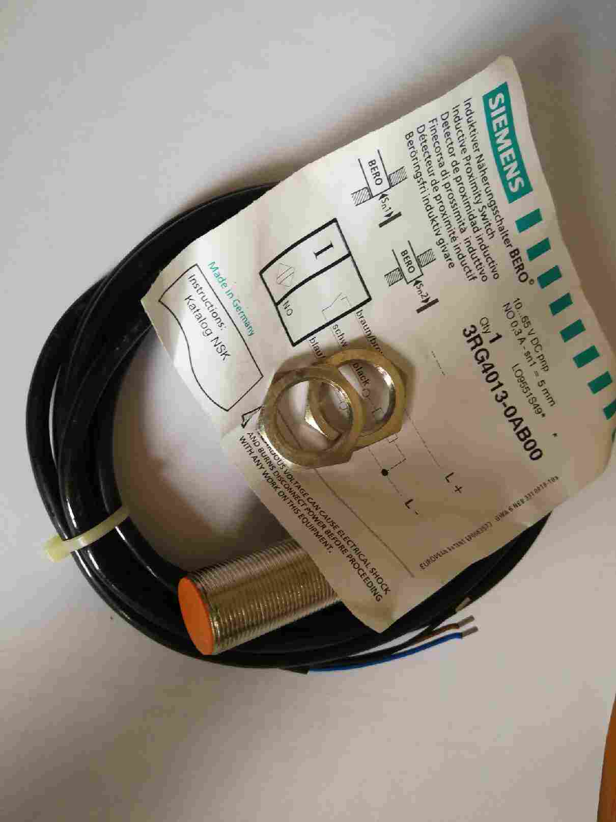 滁州市西门子接近开关说明书