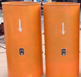 煤矿风门之重要配件防逆流铁风筒