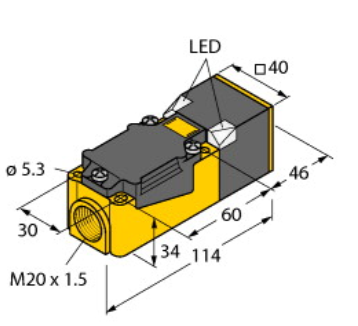 使用环境  turck图尔克NI20-CP40-Y1X传感器