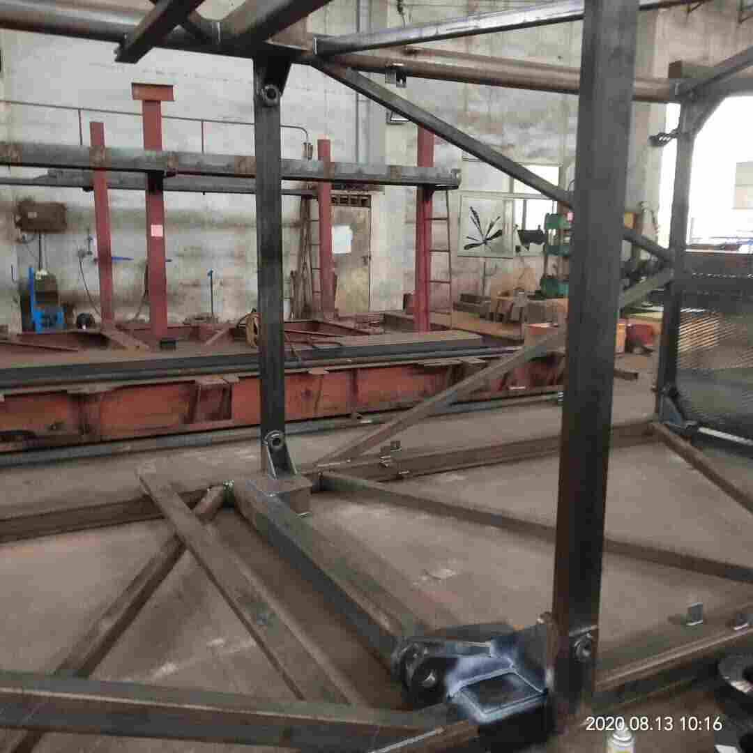 塔吊桁架塔身钢结构焊缝-磁粉探伤