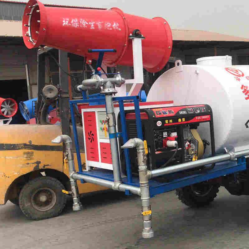创卫雾化炮建筑工地除尘选用