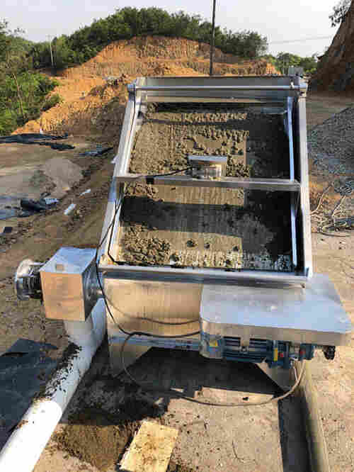 水力筛式干湿分离机