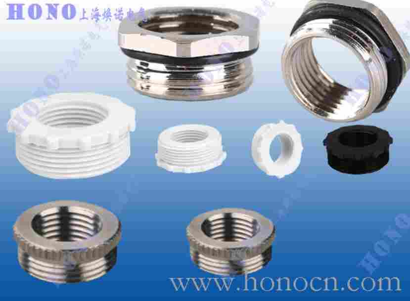 上海焕诺电气HONO黄铜镀镍缩减变径 尼龙变径环 不锈钢缩减环 金属缩减变径 塑料螺纹转换接头 黄铜镀镍内外丝转变器