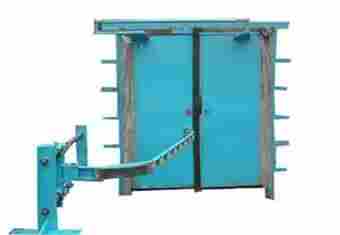 杭锦后旗-SD手动无压风门-气动调节风门厂家定制