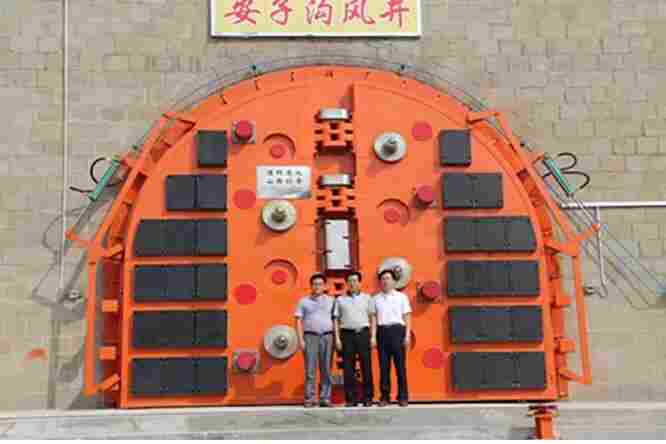 矿用风门闭锁装置-重锤式机械闭锁装置和利隆厂商-榆林子洲县