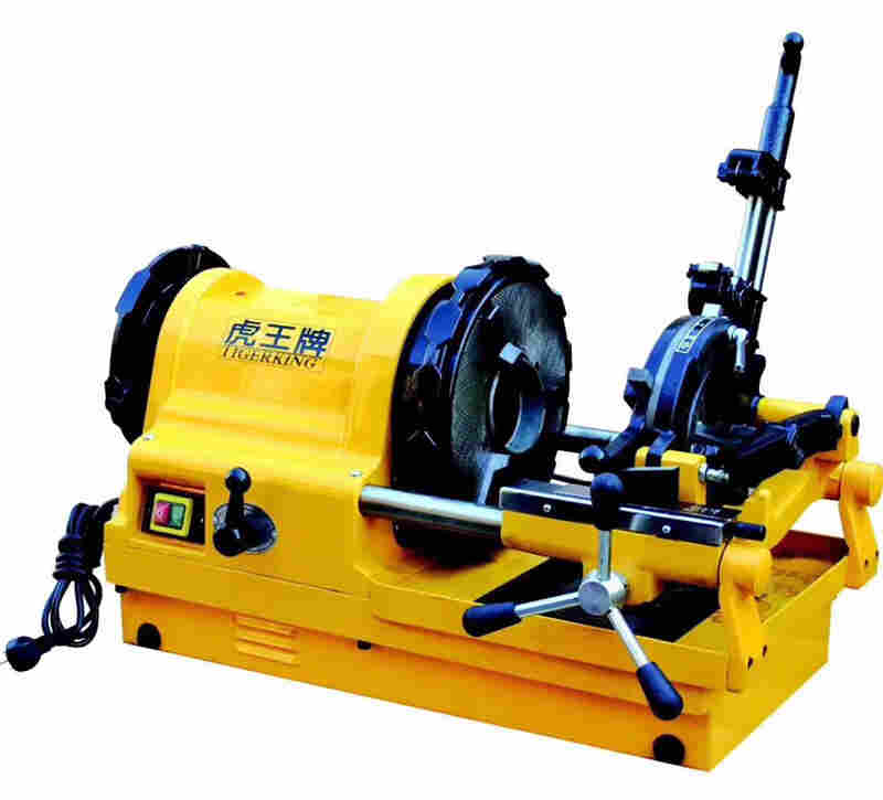 台式钢管套丝机带4付板牙