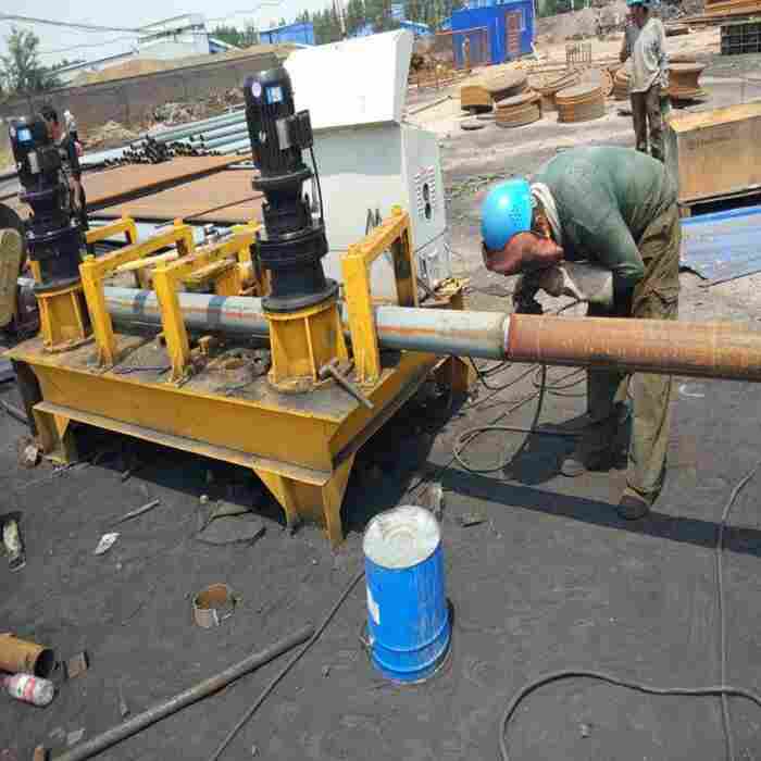 160X160X12角钢煨弯机