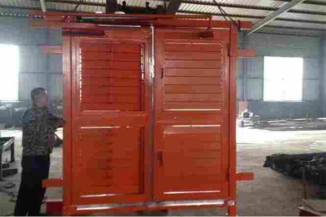 煤矿斜风井防爆门-回风斜井防爆门厂家量身定制-汉中汉台