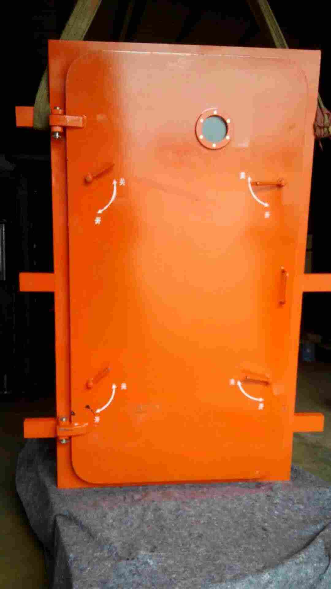 溪湖-气动风门装置-纯气动半自动无压风门定制厂家