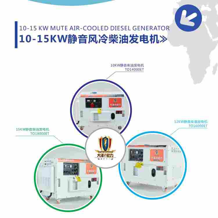 公司采购10kw柴油发电机