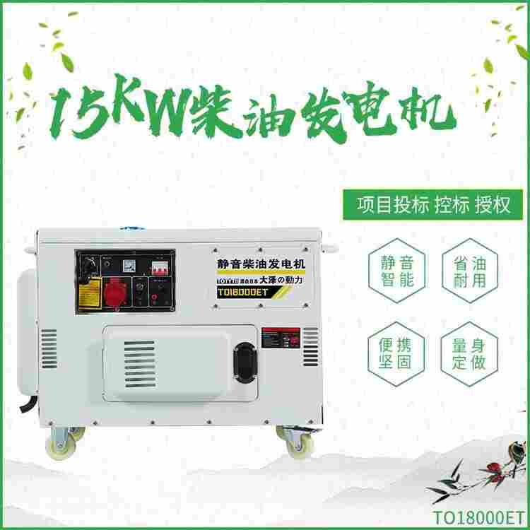 大泽动力15kw柴油发电机价格