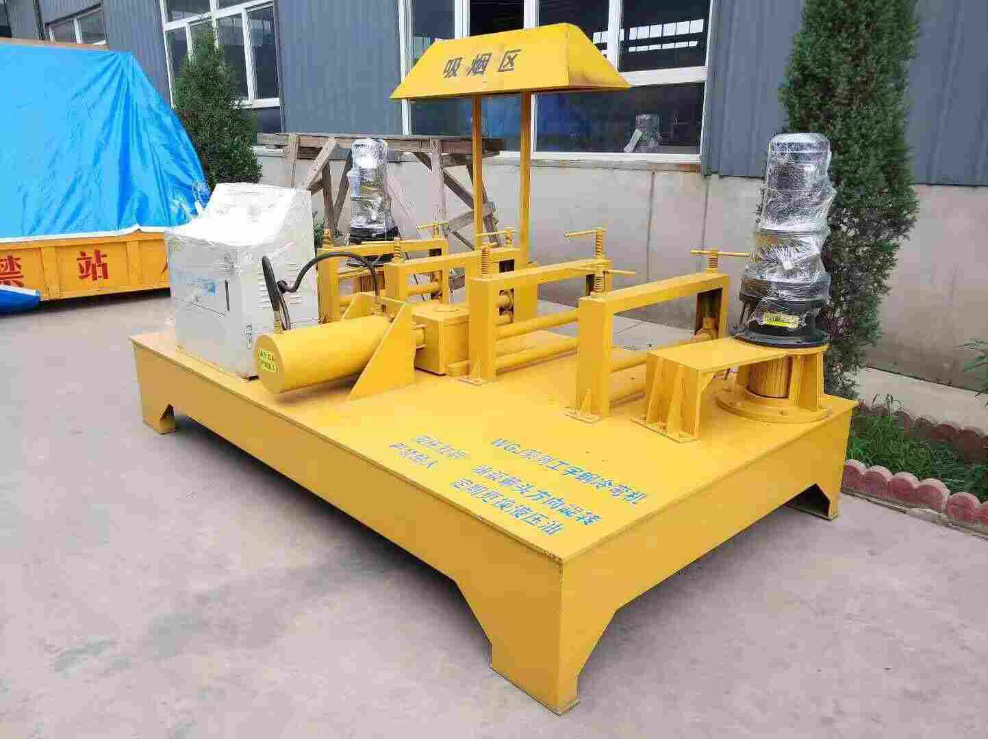 天津16号槽钢弯曲机、冷弯机有的