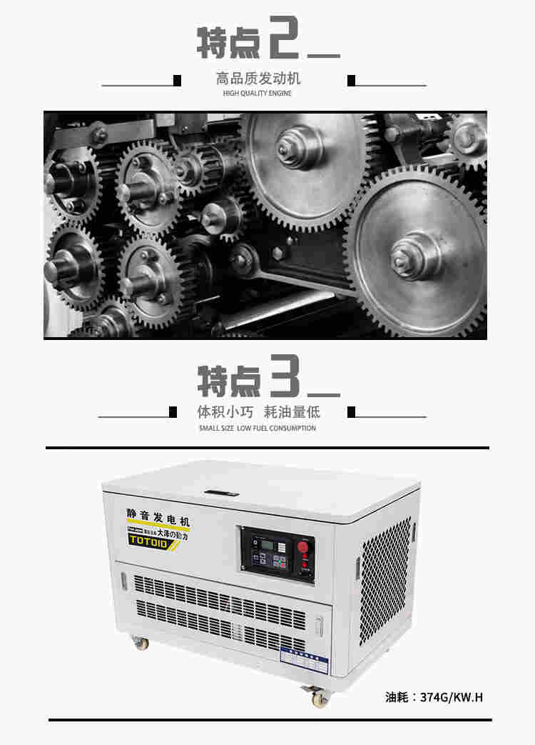 25千瓦静音汽油电机ATS报价