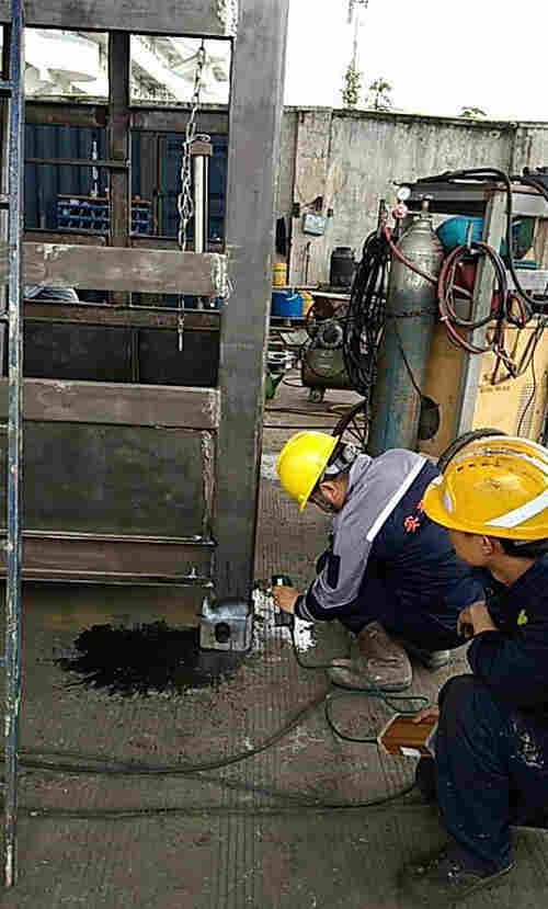 东莞虎门集装箱焊缝-磁粉探伤