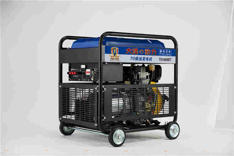 大泽动力10千瓦开架式柴油发电机