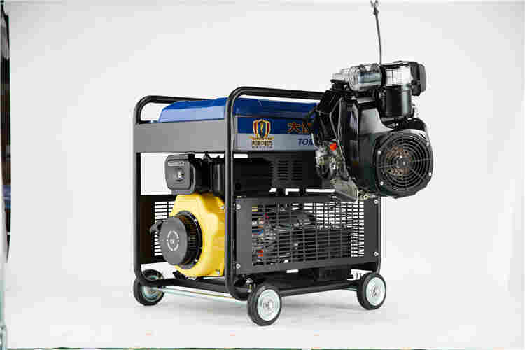 大泽动力10千瓦开架式柴油发电机