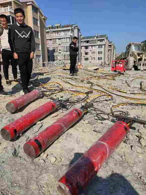 椒江劈裂机打孔机包调试安装