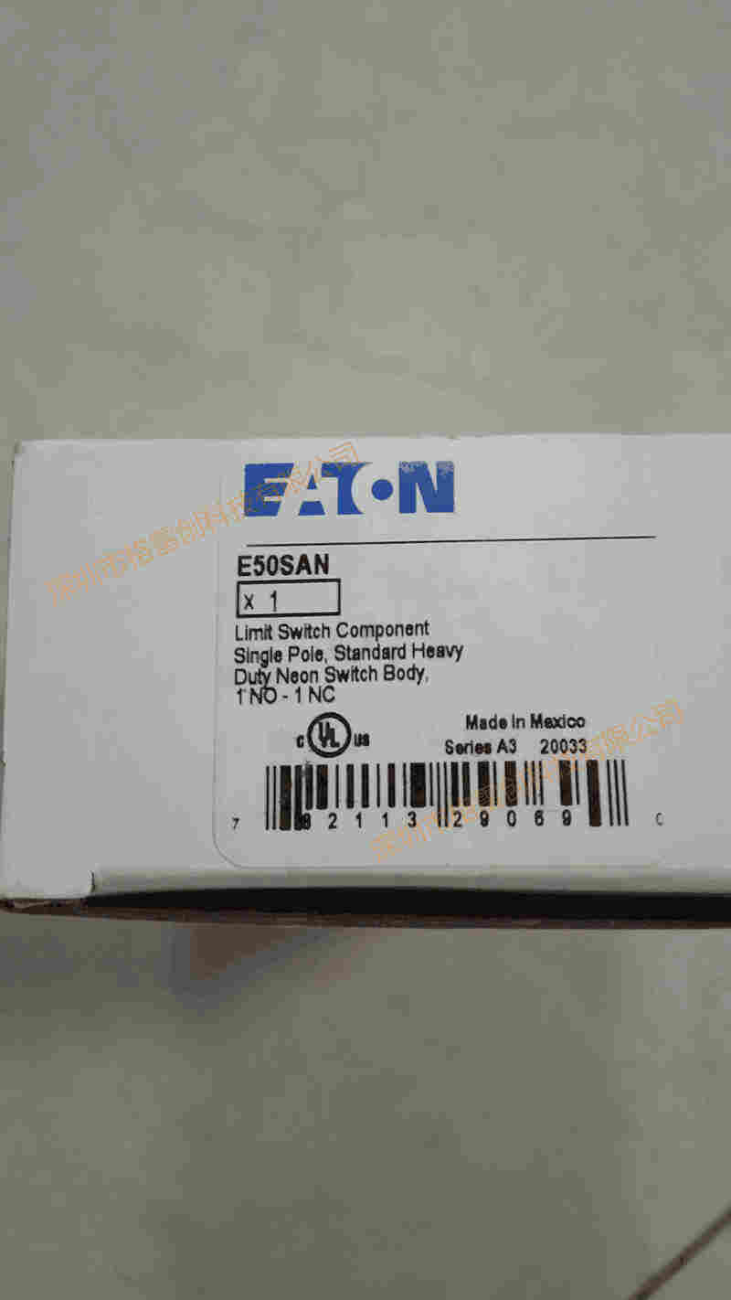 Cutler-Hammer 限位开关E50SAN