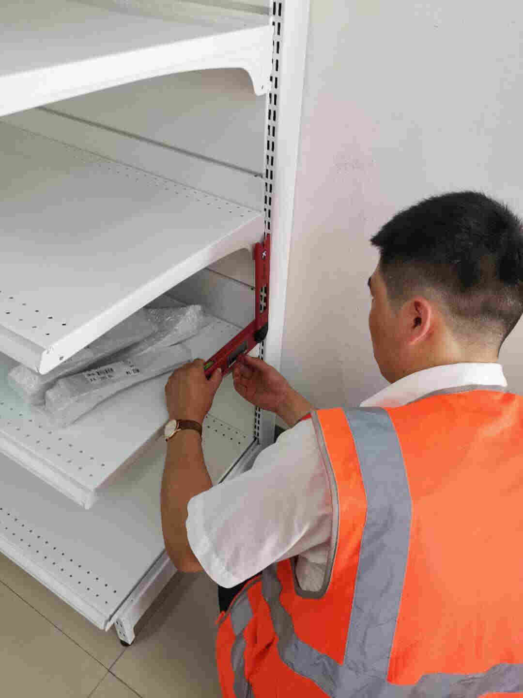 市组合货架-货架承载测试