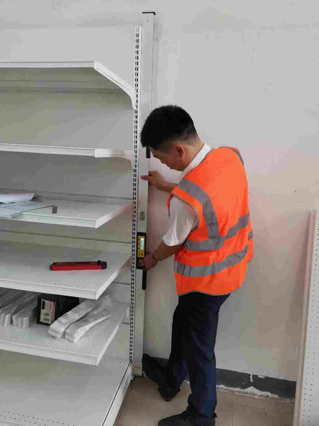 市组合货架-货架承载测试