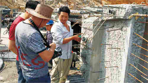 天功测控管道注浆质量检测仪应用云南某高速公路