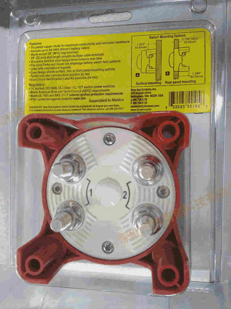 BLUE SEA SYSTEMS 开关5510E