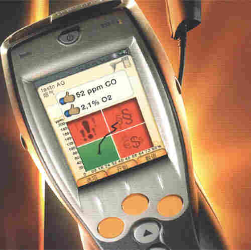 德国德图testo340便携式烟气分析仪 提高锅炉燃烧效率