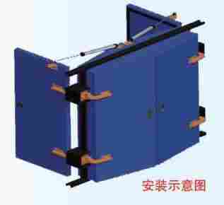 中卫-气动调节风门-纯气动无压平衡风门定制厂家