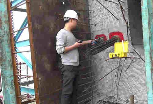 TH402-Wireless型无线管道无损检测仪应用于***高铁项目