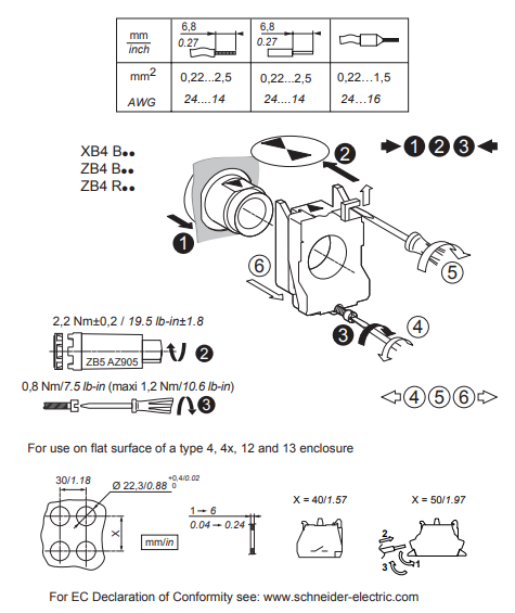 法国蓝色指示灯XB4BVB6购买方式