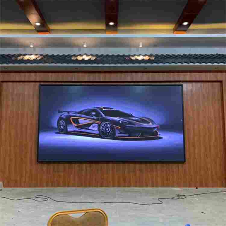 银行大厅P2高清全彩LED电子显示屏