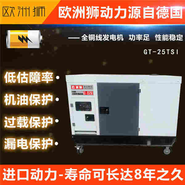 25千瓦柴油发电机简化版