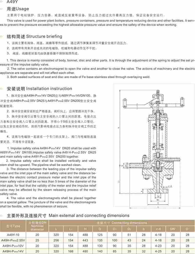 脈沖式彈簧安全閥