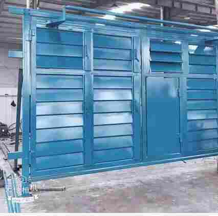 无压风门之回风井防爆门防爆盖量身定制-正宁县