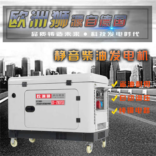 防护型7kw静音柴油发电机
