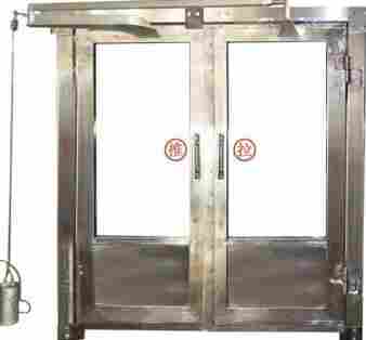 白银-平衡风门闭锁装置-重锤式机械闭锁厂家