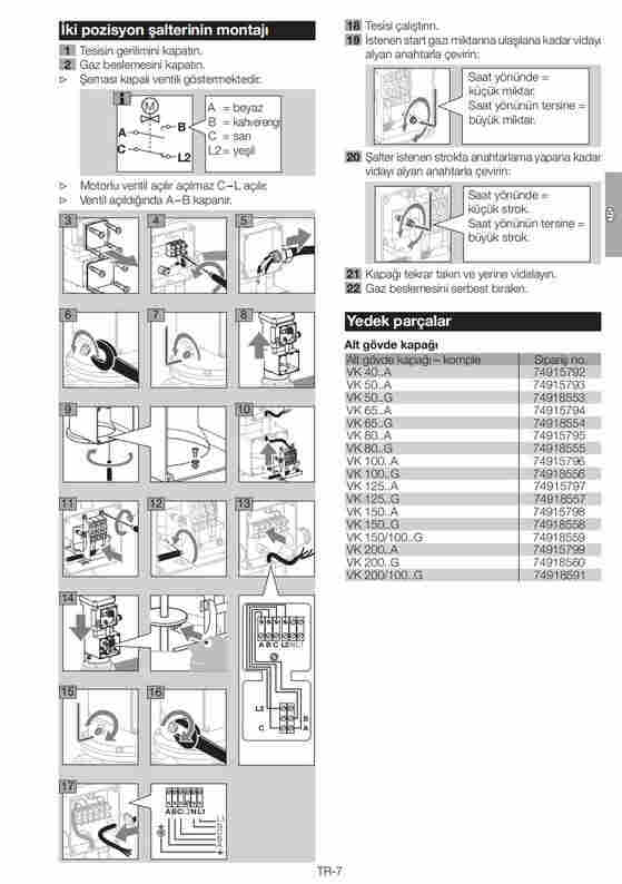 Kromschroder VAS120R/LK