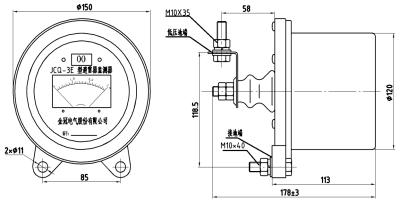 南阳金冠避雷器监测器JCQ-3E厂家直销