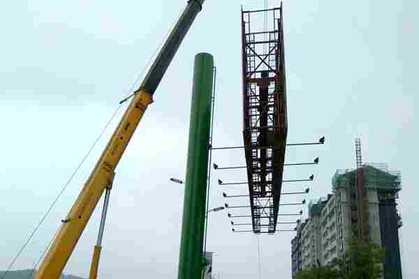 美姑单立柱制作厂家生产商