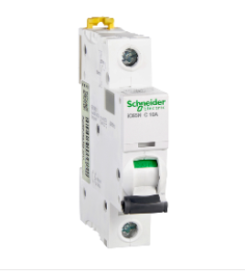 安装操作施耐德A9F18110断路器