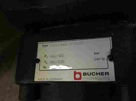 德国布赫齿轮泵