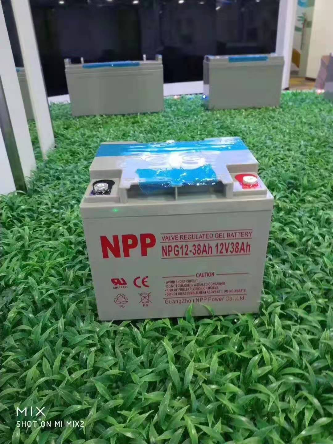 NPP蓄电池12V120AH电柜UPS电池