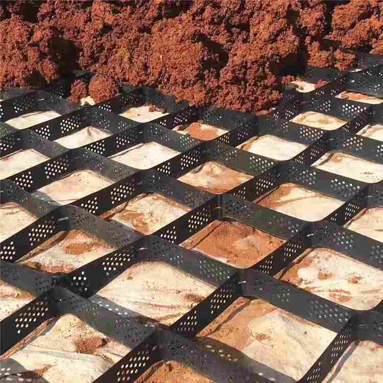 资阳市蜂巢土工格室植草护坡用 厂家直销//发货及时