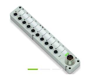 原装万可WAGO执行器接线盒757-343尺寸图