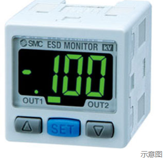 IZE110-LAC日本smc表面电位显示器示意图