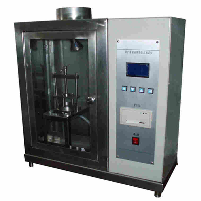 防护服抗酸碱测试仪/防护服耐液体静压力测试仪