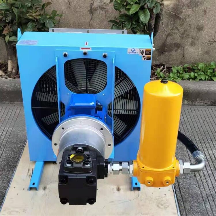 来宾市忻城县风冷式油冷却器DFLP-5齿轮箱冷却器